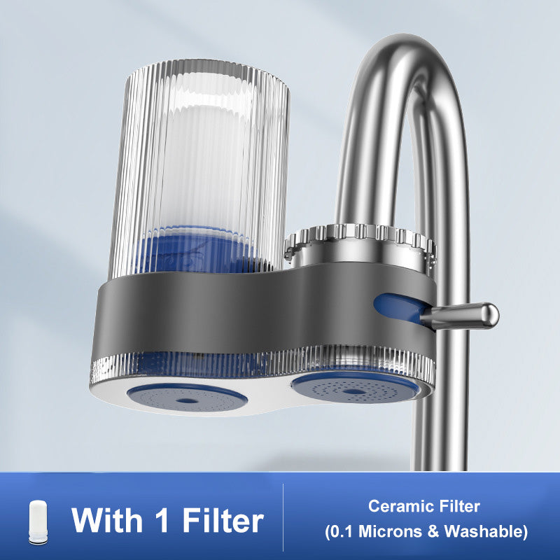 ⏳Begrenzte Zeit 50% Rabatt💧Faucet Water Purifier mit Adaptern